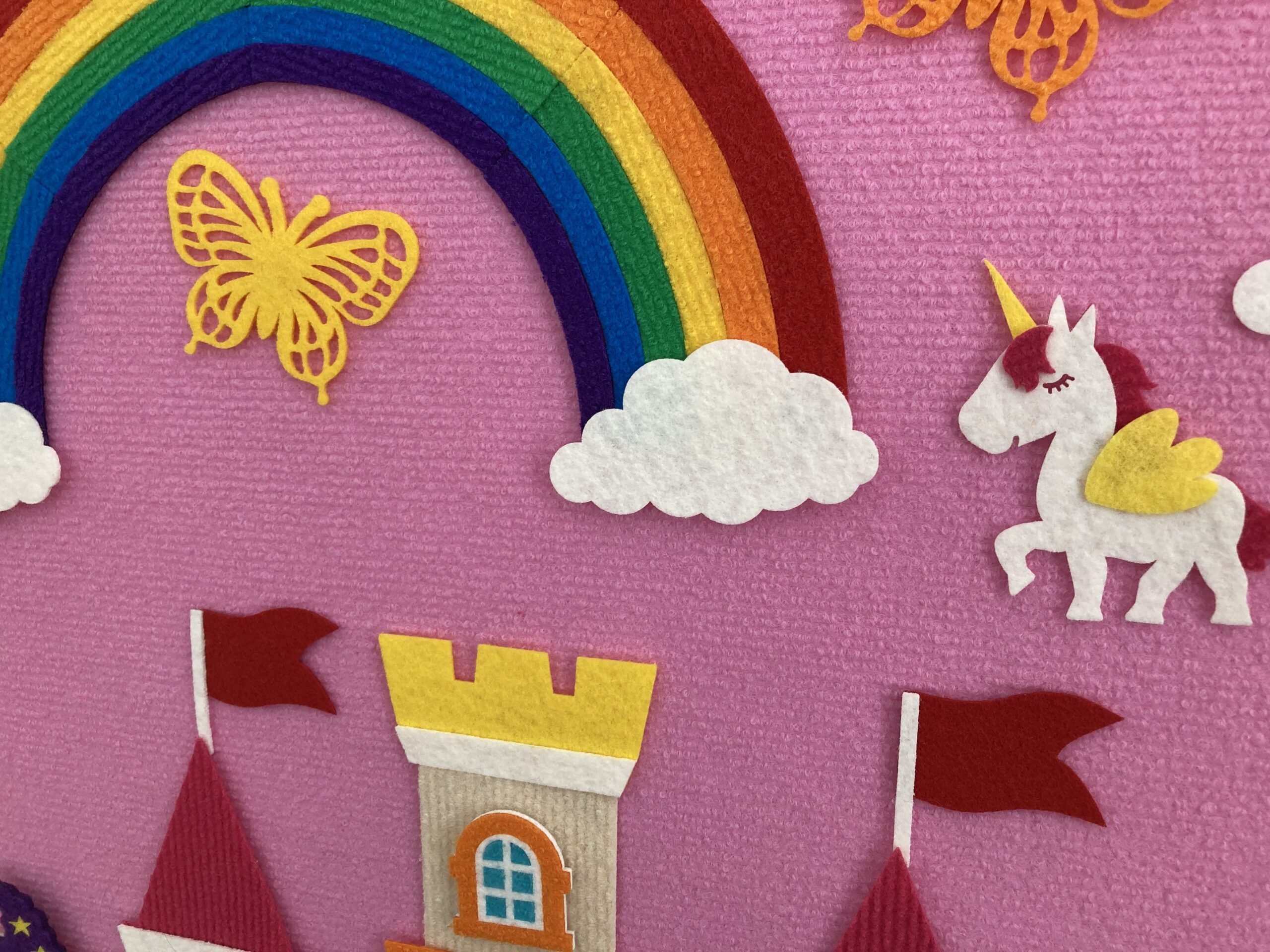 🏰 Ігровий набір на липучках Wonderwall® “Замок принцеси” з килимком Максі, 145х100 см і деревом